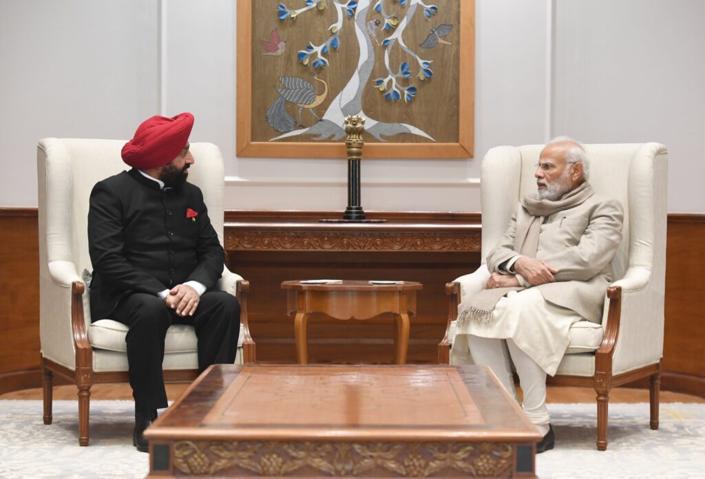Governor Gurmeet Singh: राज्यपाल गुरमीत सिंह की पीएम नरेंद्र मोदी से मुलाकात