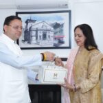 CM Dhami Hema Malini Meeting House of Himalayas Uttarakhand Uttarakhand Local Products