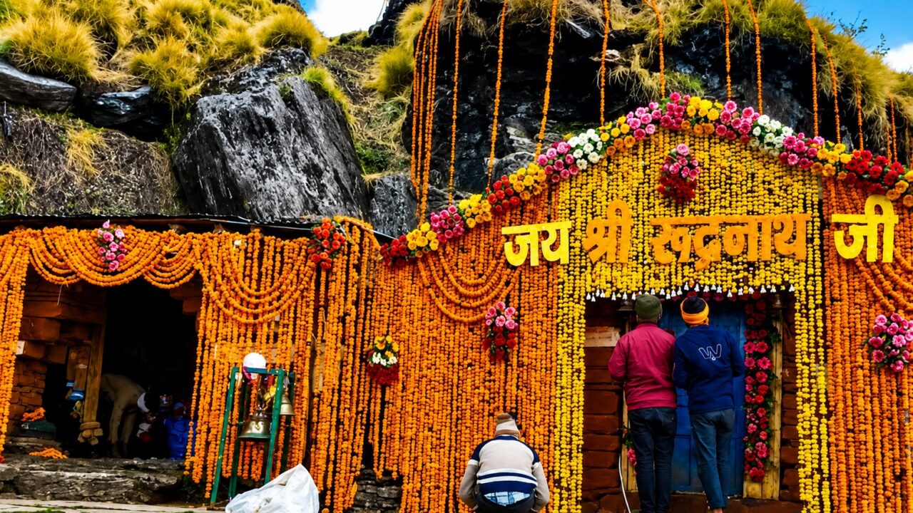 पंचकेदारों में चतुर्थ केदार रुद्रनाथ के कपाट खुले